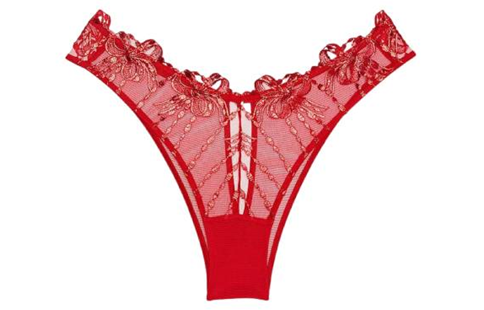 Женские трусы Victoria's Secret Нижнее белье (красные)
