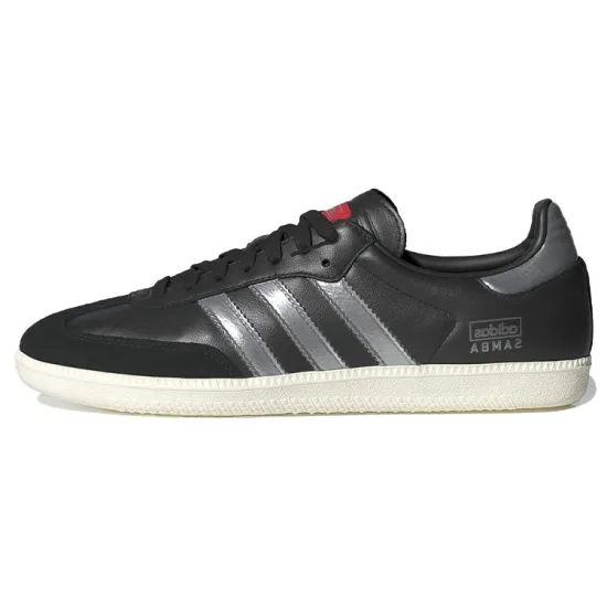 Adidas Originals Samba Og Core Black Silver Metallic