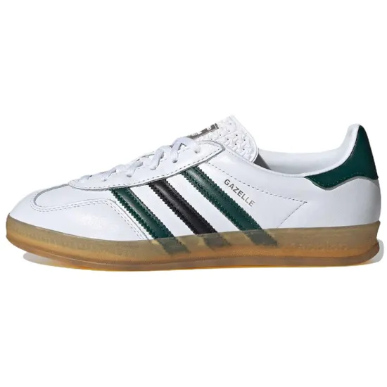 Adidas Originals Gazelle Indoor White Collegiate Green Women's
