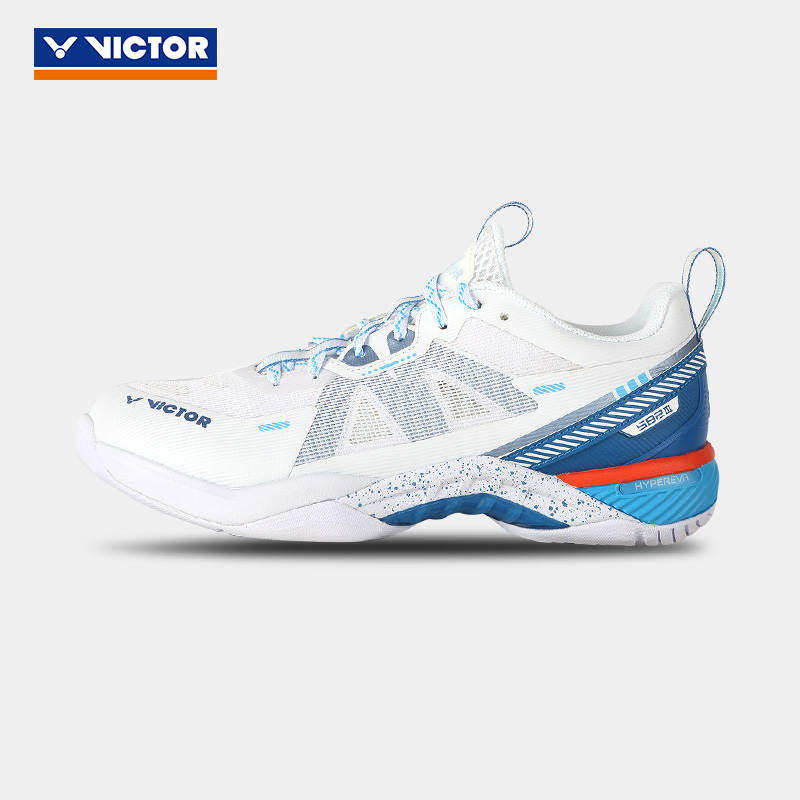 VICTOR Mesh, Synthetic Leather Slip Resistant Abrasion Resistant Low top Badminton Shoes Unisex