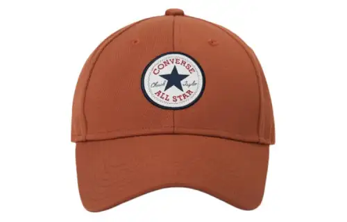 Converse Polyester Baseball Caps Unisex Brown