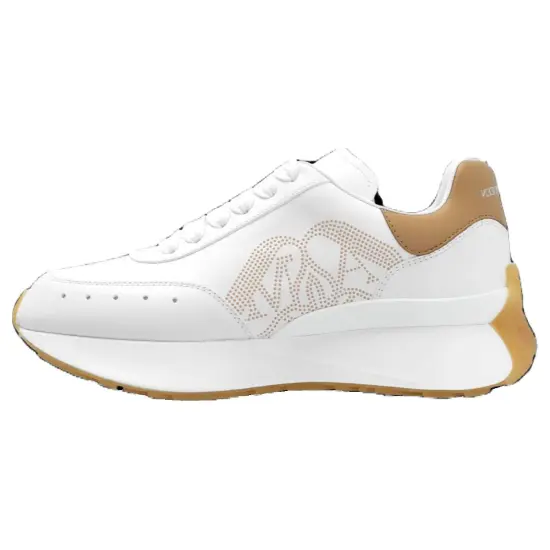 Alexander McQueen Sprint Runner Leather Sneakers