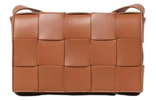 Bottega Veneta Leather Handbag, Shoulder Bag, Crossbody Bag Mini Men's Brown
