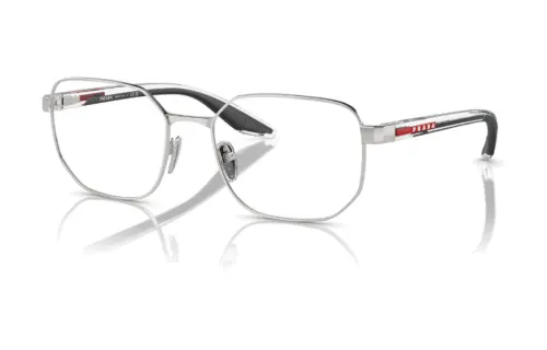 Prada Linea Rossa Round Frame Glasses