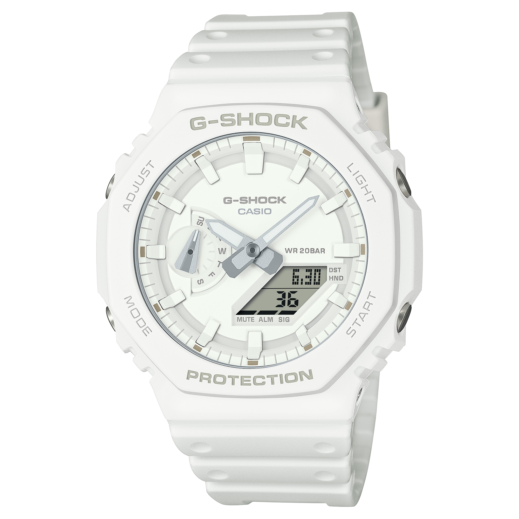 Часы Casio G-SHOCK (белые)