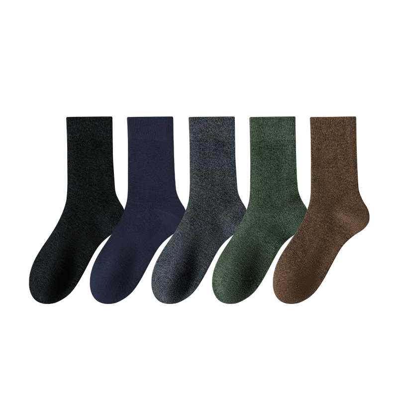 MIIOW Mid-Calf Socks Men’s 5 Pack