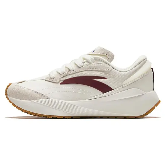 ANTA Rock Candy Casual Shoes Women's Low-Top Beige