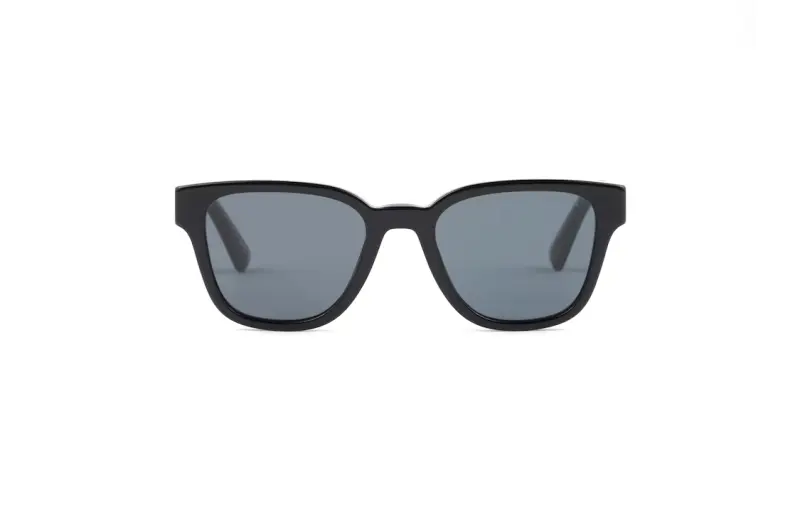 PRADA Plaque-detail Square-frame Sunglasses
