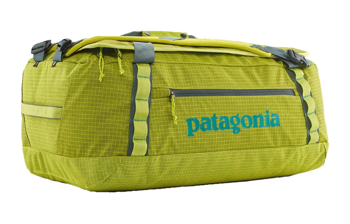 Patagonia Black Hole 40L Outdoor Bags Recycled Polyester Matte Phosphorus Green Unisex