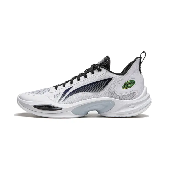 LINING Super Light 2024 Basketball Shoes Men Low-Top Standard White/Black