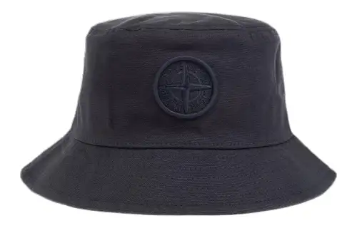 STONE ISLAND Junior Compass Embroidered Bucket Hat