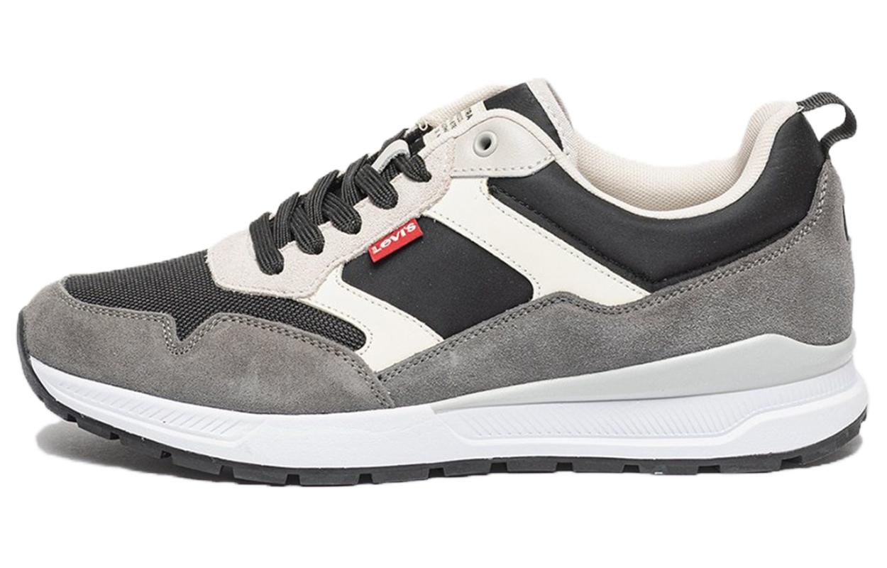 Леви нескользящие Износостойкий низкий срок службы для отдыха обувь мужской стиль черный белый Пепел