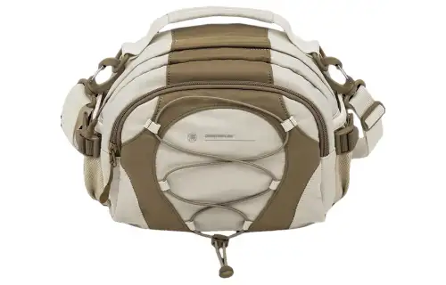 Li Ning CF Polyamide Handbag, Shoulder Bag, Crossbody Bag Regular Unisex Khaki