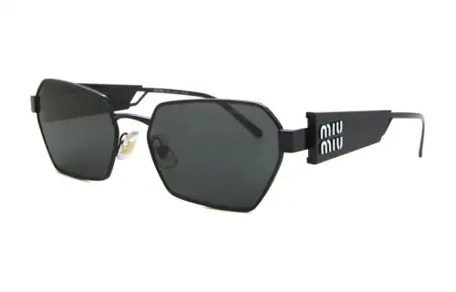 MIU MIU Logo Metal Sunglasses