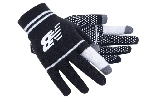 New Balance Knit Gloves Unisex Black