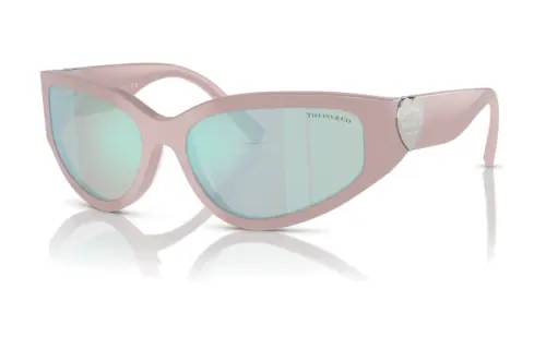 Tiffany & CO. logo-plaque cat-eye frame sunglasses
