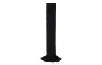 GUCCI Wool Knit Scarves Unisex Black