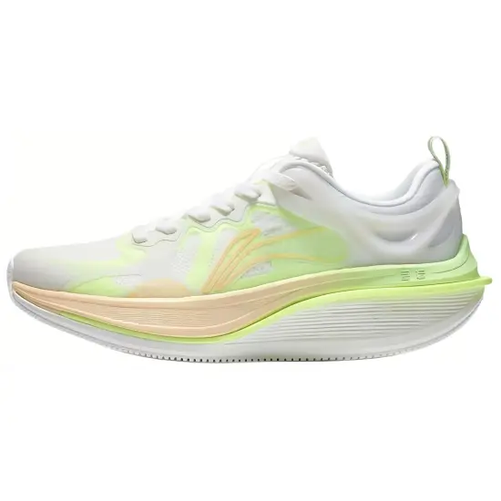 LINING WuShi 5S 2.0 Running Shoes Men Low-Top White/Cyan/Orange