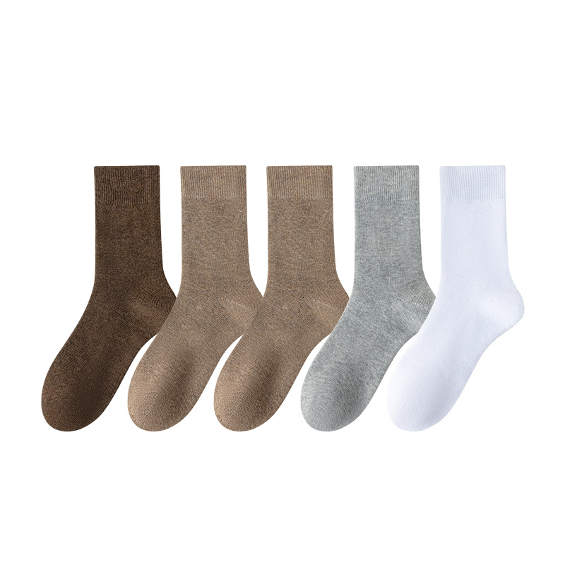 MIIOW Mid-Calf Socks Men’s 5 Pack