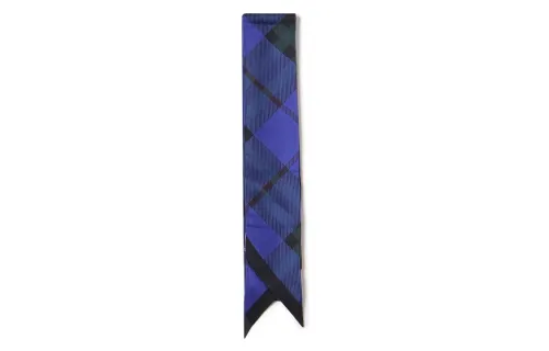 Burberry Checked Wraparound Style Scarf