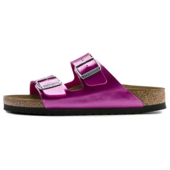 Birkenstock Slide Slippers Women's Fuchsia