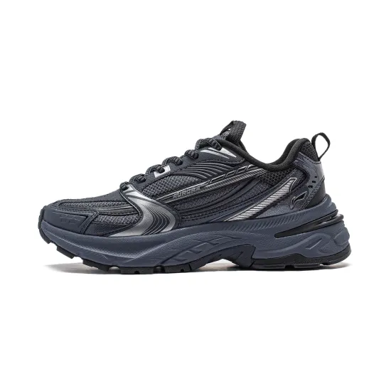 LINING Aurora 2K Casual Shoes Women's Low-Top Ebony Black/Ink Wash Gray