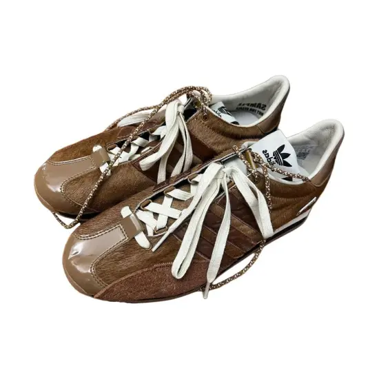 SONG FOR THE MUTE x Adidas Originals Durable Breathable Low Top Casual Shoes Unisex Brown