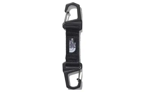 THE NORTH FACE High Strength Rubber Band Keychains Unisex Black