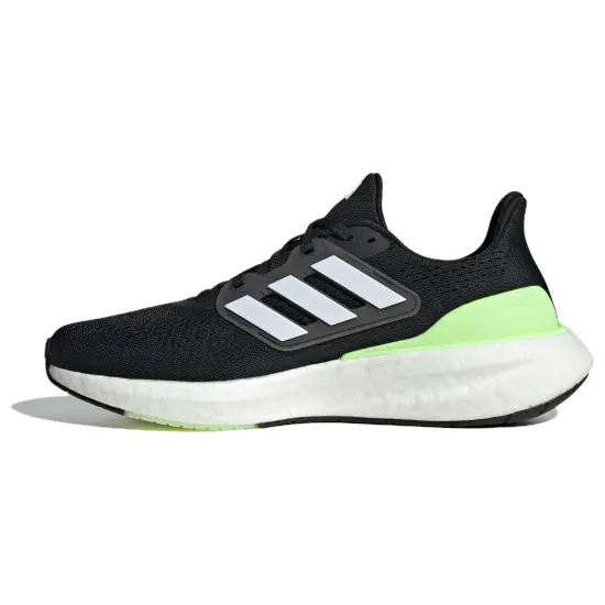 adidas PureBoost 23 Wide 'Black Green Spark'