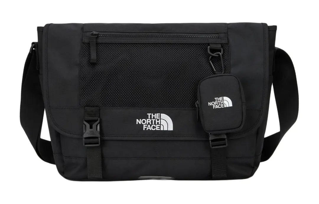 THE NORTH FACE 15L Messenger Bag, Shoulder Bag, Crossbody Bag, Outdoor Bag Polyester Black Unisex