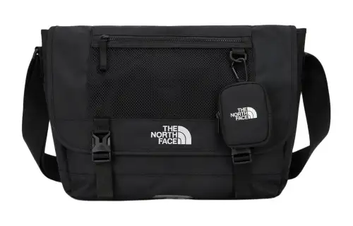 THE NORTH FACE 15L Messenger Bag, Shoulder Bag, Crossbody Bag, Outdoor Bag Polyester Black Unisex