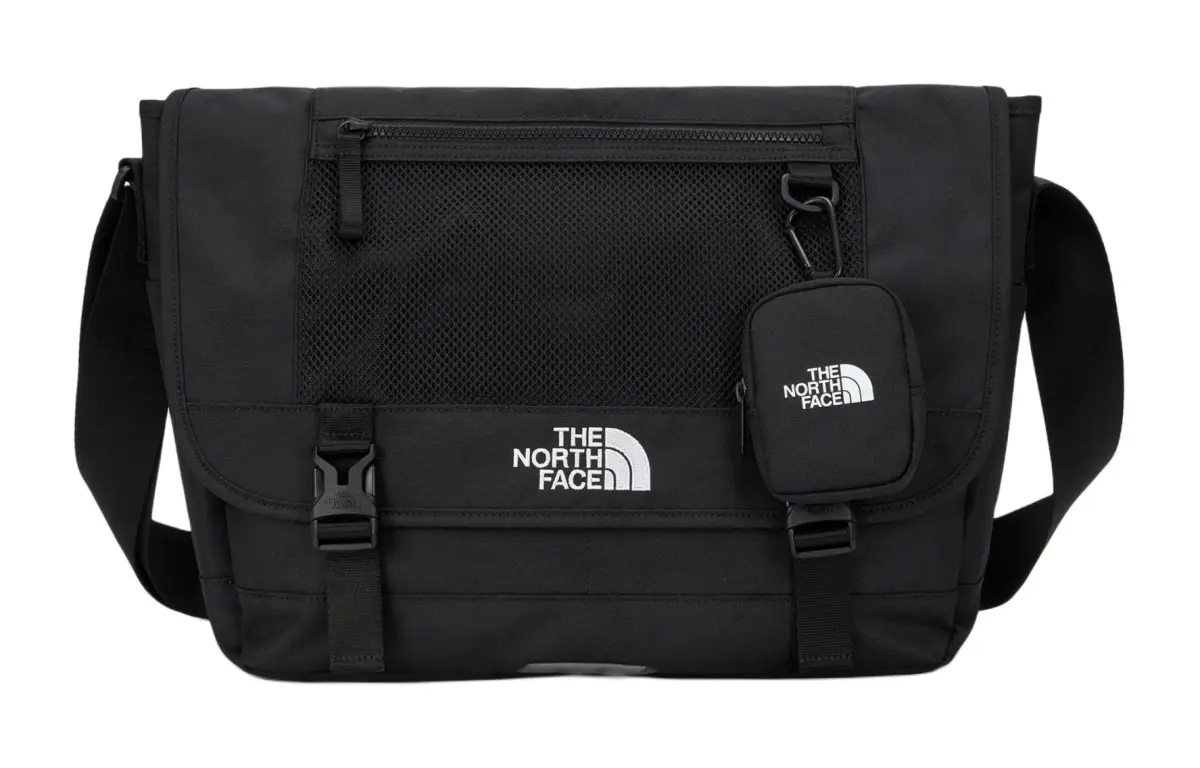 THE NORTH FACE 15L Messenger Bag, Shoulder Bag, Crossbody Bag, Outdoor Bag Polyester Black Unisex