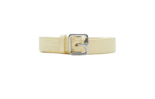 Burberry Textured-finish Leather Belt