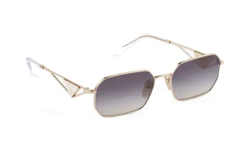 PRADA Triangle-logo Rectangle-frame Sunglasses