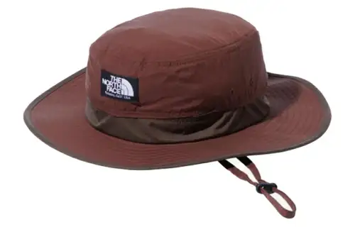 THE NORTH FACE Polyester, Nylon Bucket Hats Unisex Red Brown