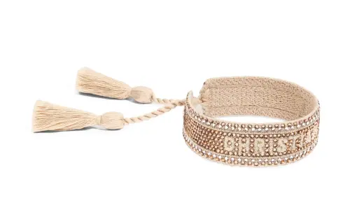 DIOR Crystal Bracelets Women's Gold