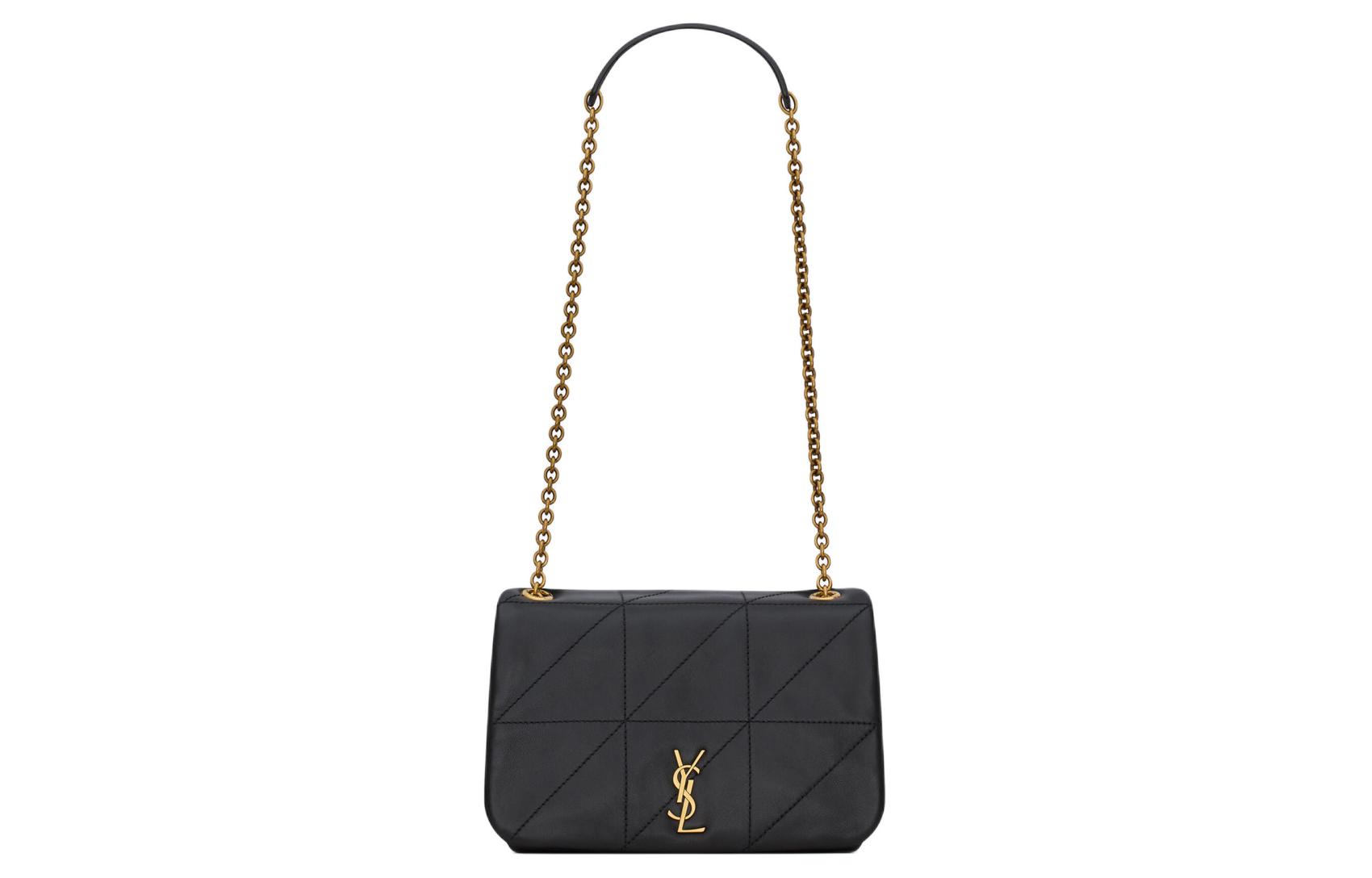 SAINT LAURENT Jamie Sheepskin Crossbody Bag, Shoulder Bag Mini Women's Black