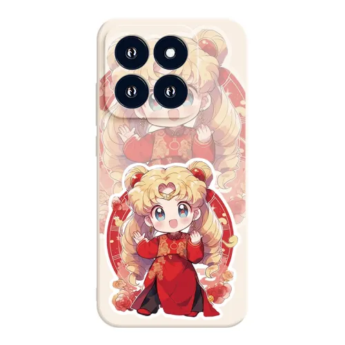 Xiaomi, silicone cartoon cute festive compatible trend phone case *S, material, Sailor Moon, 14, 13, 12, 11, 10