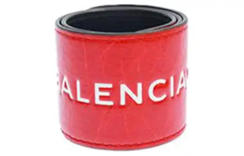 Balenciaga Wristbands Unisex Red