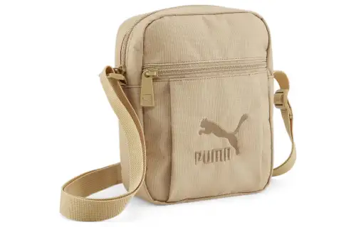 PUMA Nylon Crossbody Bag, Shoulder Bag Unisex Khaki