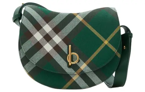 Burberry Polyester Portable Crossbody Bag, Shoulder Bag Women's Ivy Green