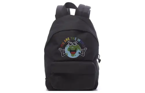 Balenciaga Nylon Backpack Unisex Black