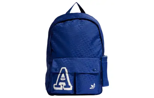 Adidas Originals Recycled Polyester Jacquard Backpack Regular Unisex Victory Blue