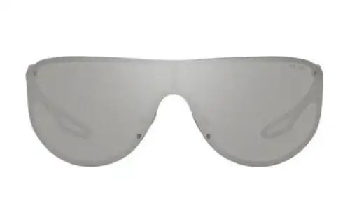 PRADA Irregular Shape Sunglasses Women's Gray