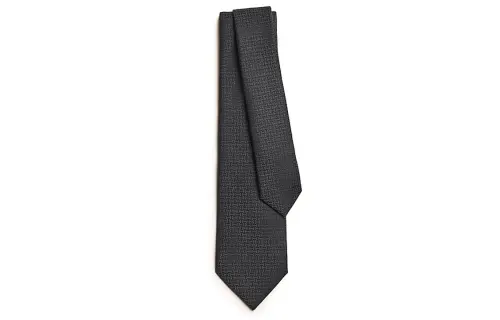 HERMES Faconnee Upside Down Ties Unisex