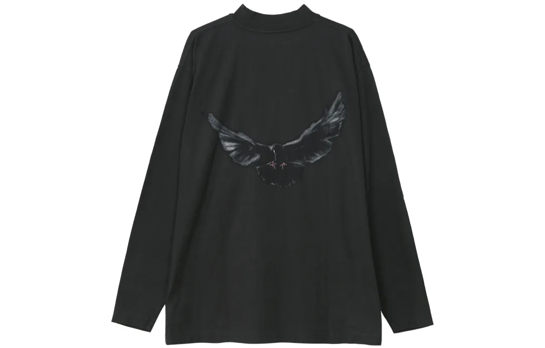 YEEZY x Gap X Balenciaga Dove Longsleeve Tee T Shirt Unisex Black