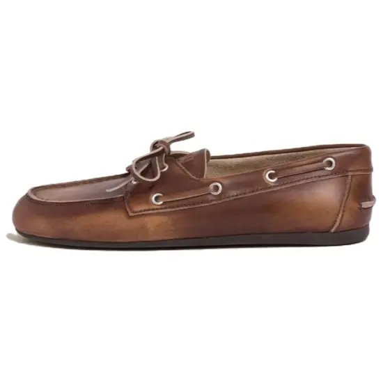 MIU MIU Bleached Leather Loafers