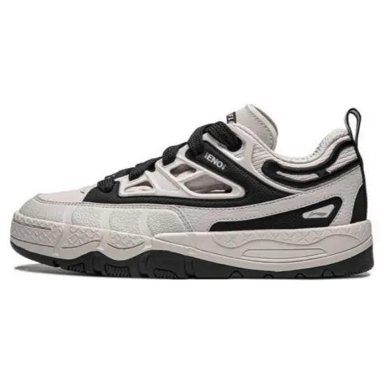 LINING Skateboard Shoes Men Low-Top Wind Chime Gray/Black