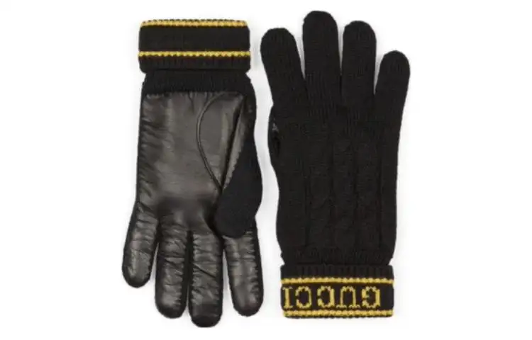GUCCI Knit Gloves Unisex