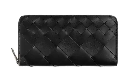 Bottega Veneta Calfskin Wallet Men's Black